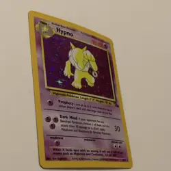 Pokemon TCG Hypno 8/62 Fossil Holo Rare 90 HP Psychic Card Wizards 1999 - Image 5