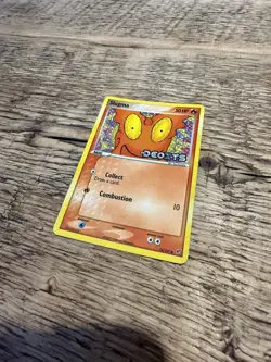 Slugma 74/107 Reverse holo stamped EX Deoxys Pokemon card tgc #333 - Image 1