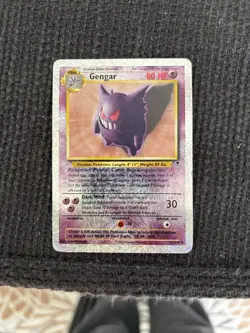 Pokemon TCG Gengar Reverse Holo Rare Card 11/110 Legendary Collection - Image 1