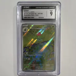 Pokemon Ivysaur 167/165 Illustration Rare Holo Sv: Scarlet & Violet 151 CGC 9 - Image 1