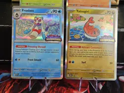 Pokemon Twilight Masquerade Stamped Pre-Release 115 116 117 118 Promo Set SVP NM - Image 2