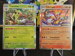 Pokemon Twilight Masquerade Stamped Pre-Release 115 116 117 118 Promo Set SVP NM - Image 4