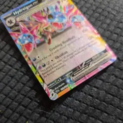 Pokemon Hydreigon ex 119/191 Sv08: Surging Sparks Tera Double Rare - Image 4