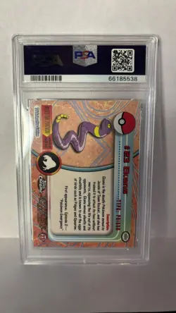 PSA 10 2000 Pokemon Topps Chrome Ekans GEM MINT #23 - Image 2