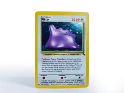 DITTO HOLO POKEMON 3/62 1999 Wizards Fossil #3 EXCELLENT CONDITION USED M06 - Image 2