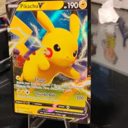Pokemon Pikachu V SWSH061 Sword & Shield Promo Full Art Holo 190 HP 2021 - Image 2