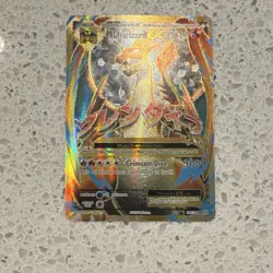 Pokemon M Charizard EX Ultra Rare Holo 13/108 Evolutions Mega Full Art - Image 1