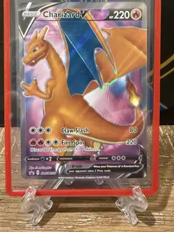 Pokemon TCG Charizard V Promo SWSH050 Near Mint - Image 1
