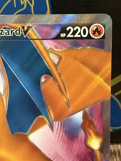 Pokemon TCG Charizard V Promo SWSH050 Near Mint - Image 4