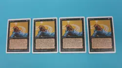 4x DRAIN LIFE SORCERY UNLIMITED EDITION MTG MAGIC THE GATHERING NM/ UNPLAYED - Image 1