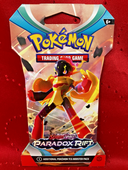 Pokemon TCG Scarlet Violet Paradox Rift Sleeved Booster Pack New Sealed - Image 1