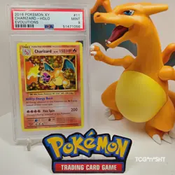 🔥L👀K🔥💎PSA 9💎2016 POKEMON 🔥CHARIZARD🔥 EVOLUTIONS # 11/018✨ HOLO🥩UR - Image 1