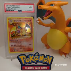 🔥L👀K🔥💎PSA 9💎2016 POKEMON 🔥CHARIZARD🔥 EVOLUTIONS # 11/018✨ HOLO🥩UR - Image 2
