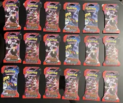 Pokemon Scarlet And Violet Destined Rivals Sleeved Booster Packs Lot Of 18 - Image 1