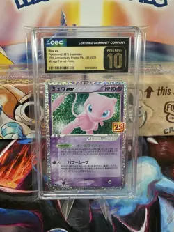 Pokemon Mew EX Promo 25th Anniversary CGC PRISTINE 10 - Image 3