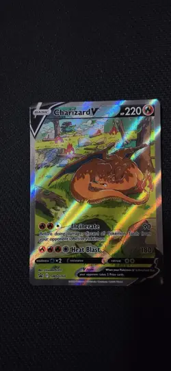 Pokemon Charizard v SWSH260 UPC Promo Alternate Art NM Condition - Image 1