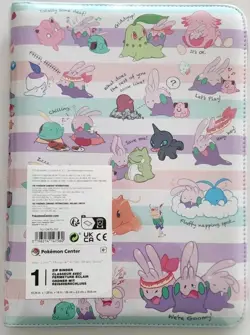 Pokemon Center Exclusive - We're Goomy Zip TCG Binder 9 Pocket SEALED - Image 3
