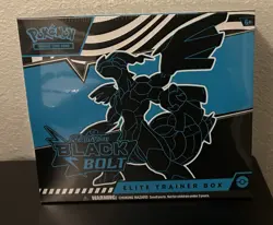 Pokemon TCG Scarlet & Violet - BLACK BOLT Elite Trainer Box ETB - Factory Sealed - Image 1