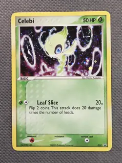 2005 Pokemon TCG - Celebi (029) Nintendo Black Star Promo - Holo Rare - NM - Image 1