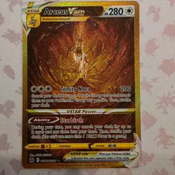 2023 Pokemon SWSH Crown Zenith Arceus VSTAR Secret Rare #GG70/GG70 - Image 1