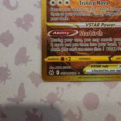2023 Pokemon SWSH Crown Zenith Arceus VSTAR Secret Rare #GG70/GG70 - Image 5