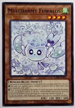 Yugioh Mulcharmy Fuwalos L26D-ENX12 Common 1st Edition - Image 1