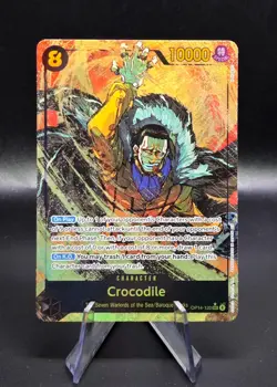 Crocodile - OP14-120 (Alternate Art) OP14-120 The Azure Sea's Seven Foil - Image 1