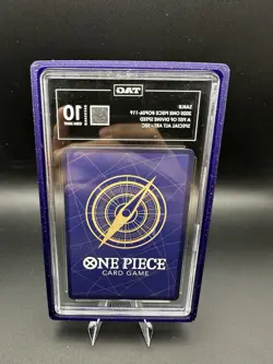 One Piece GEM MINT 10 Sanji SP SEC OP06-119 OP11 - a Fist of Divine Speed TAG 10 - Image 2