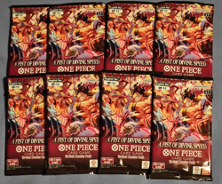 A Fist Of Divine Speed OP-11 Booster Pack Lot of 8 One Piece TCG English Sealed - Image 1