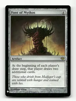 Font of Mythos The List Reprints #136 Rare Magic the Gathering - Image 1