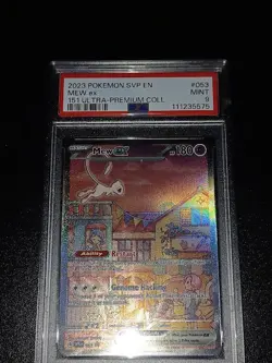 Pokemon Mew EX #53 Black Star Promo Card PSA 9 - Image 4