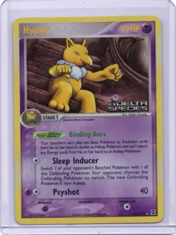 Pokemon Card - Hypno Reverse Stamp - 23/113 - EX Delta Species - 2005 - Image 1