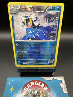 Team Aqua's Walrein 5/34 Double Crisis - Reverse HOLO - Pokemon Card - Image 4