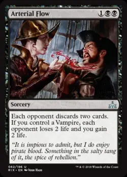 Arterial Flow -Foil Light Play MTG Rivals of Ixalan - Image 1