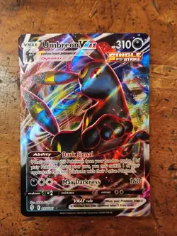 Pokemon Umbreon VMAX Full Art Holo Rare 095/203 Evolving Skies Card TCG - Image 1
