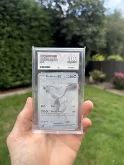Reshiram EX 173/086 White Flare - Gem Mint 10 (Ace) - English Pokemon Card - Image 1