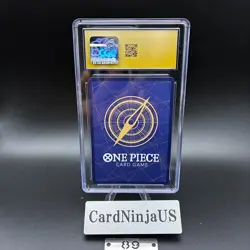 CGC PRISTINE 10 Sanji OP01-013 Promo 25th Anniversary Edition ONE PIECE Card 89 - Image 2