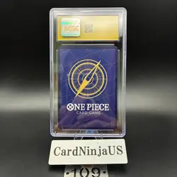 CGC 10 PRISTINE Nami Parallel OP01-016 R 25th Edition ONE PIECE Card Game 109 - Image 2