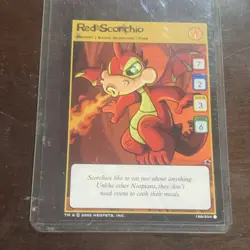 Neopets Trading Card Game 2003 Lot Red Scorchio, Lupe Defender, Neopets Inc. - Image 1