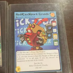 Neopets Trading Card Game 2003 Lot Red Scorchio, Lupe Defender, Neopets Inc. - Image 5