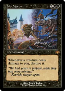 1x No Mercy - Foil - Retro Frame Moderate Play MTG Magic - Kid Icarus - - Image 1