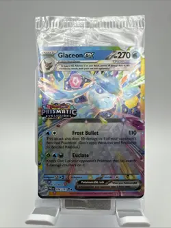 Glaceon ex - (Prismatic Evolutions Stamp) 026/131 Miscellaneous Cards & Products - Image 1