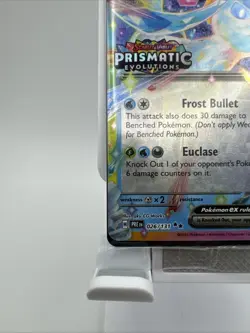 Glaceon ex - (Prismatic Evolutions Stamp) 026/131 Miscellaneous Cards & Products - Image 5