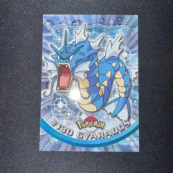 Pokemon Card Gyarados #130 TOPPS Series 3 TV Animation Regular Blue Logo LP - Image 2
