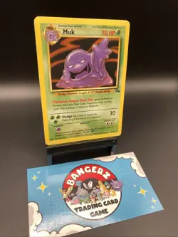 Pokemon Muk Fossil 28/62 Rare 70HP 1999 Wizards Vintage Card English - Image 3