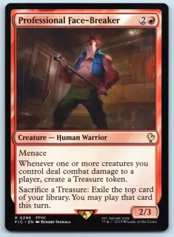 Professional Face-Breaker - Commander: FINAL FANTASY - MTG - Near Mint - Image 1