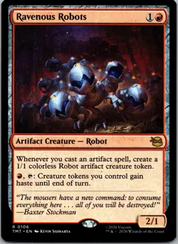 Ravenous Robots R Teenage Mutant Ninja Turtles 106 NM - Image 1