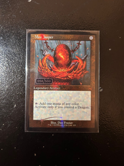 Serialized Mox Jasper (NM): MTG Tarkir Dragonstorm - Image 2