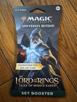 MTG The Lord of the Rings: Tales of Middle-Earth Sleeved Set Booster Pack - Image 1