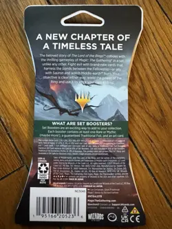 MTG The Lord of the Rings: Tales of Middle-Earth Sleeved Set Booster Pack - Image 2